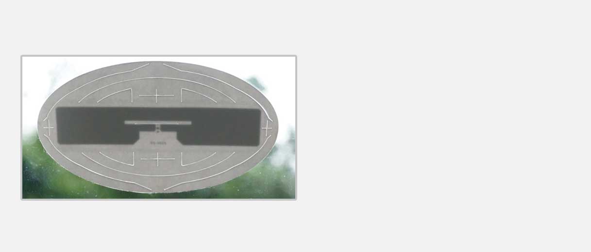 RFID windshield tag