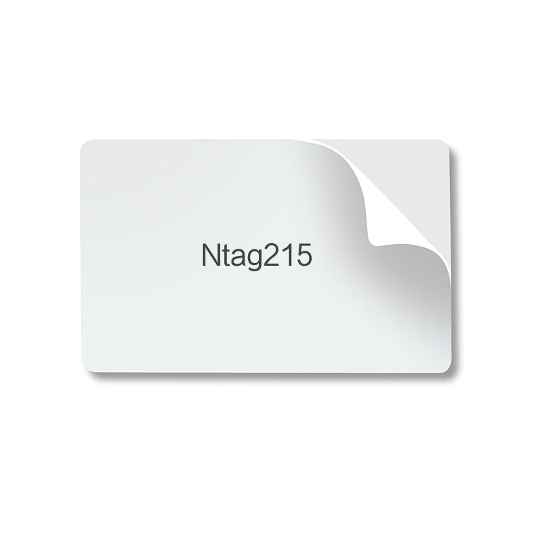 ntag215 بطاقة فارغة البلاستيكية