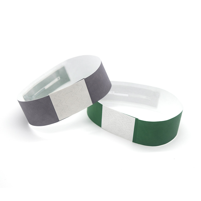 13.56mhz ntag215 paper wristband