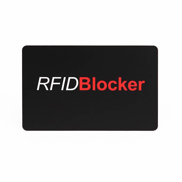 carte de blocage RFID