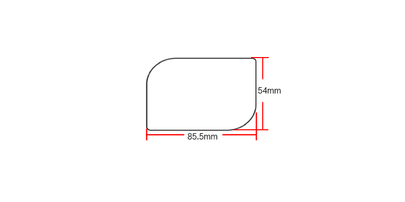 Ntag213 inkjet white card size:54*85.5