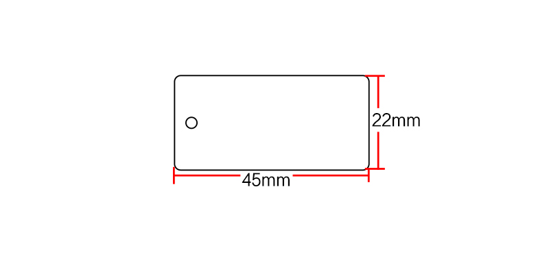 ntag215 epoxy tag size:45*22mm