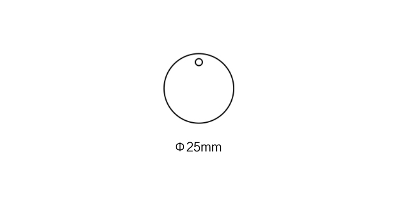 ntag215 epoxy tag size:φ25mm