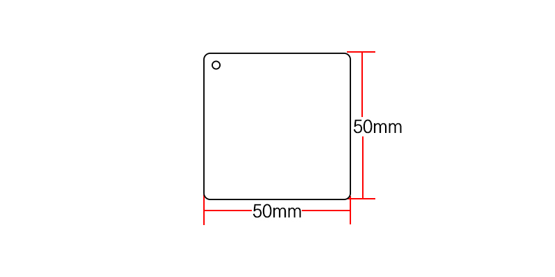 ntag215 epoxy tag size:50*50mm