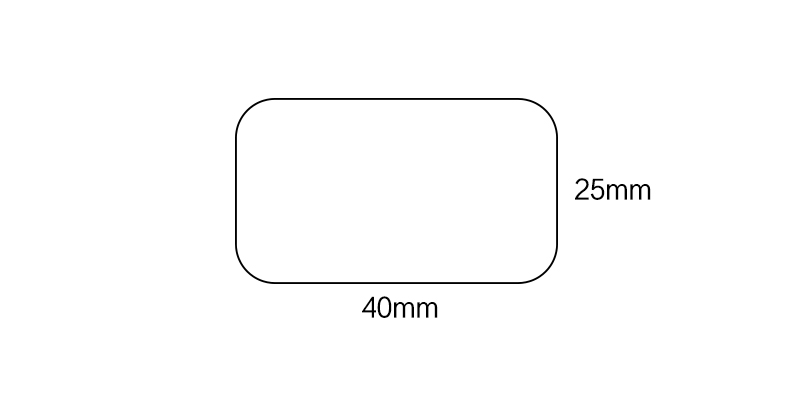 NTAG215 NFC Blank Card size:25*40mm