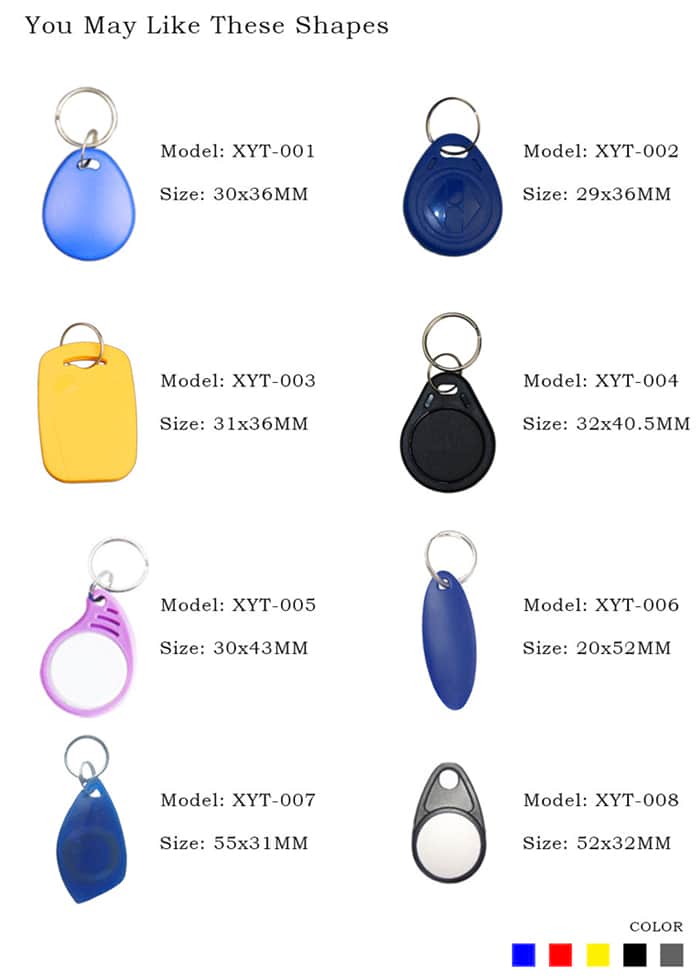 125KHz RFID Keyfob 5