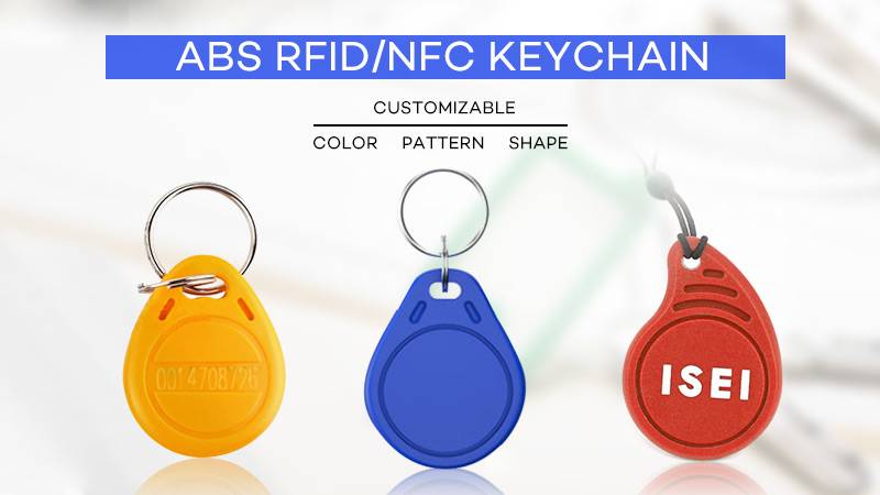 ABS NFC keychain