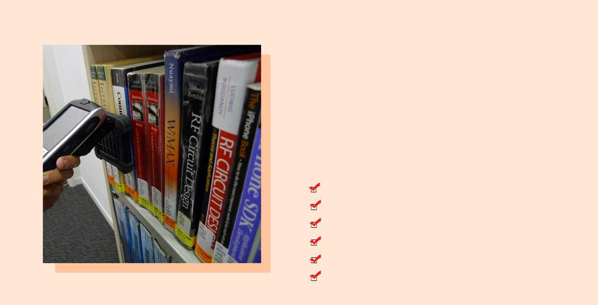 RFID Library Tag 3 RFID Book Management Tag