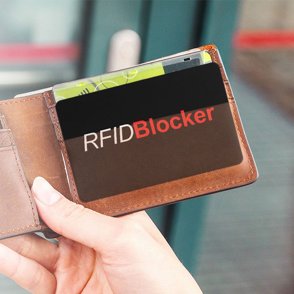 RFID Blocking Card - Wallet Shield, Credit Card Protector, NFC Debit Blocker  - I