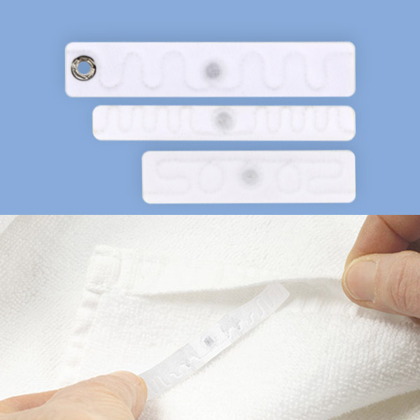 Washable UHF RFID Fabric Laundry Tag