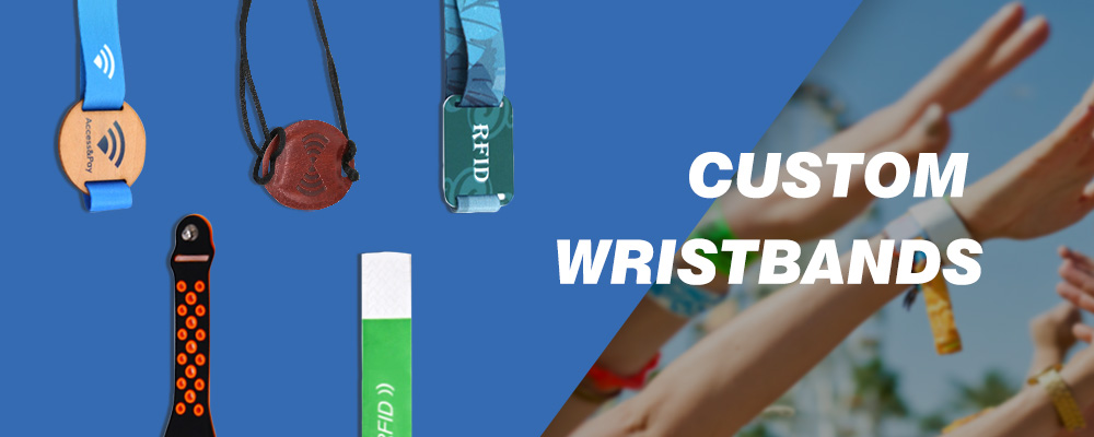 Silicone RFID Wristbands / Bracelets - HUAYUAN RFID NFC Manufacturer