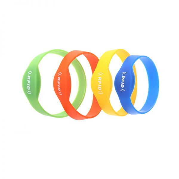 Oval Close-Loop-Silicone RFID Wristband