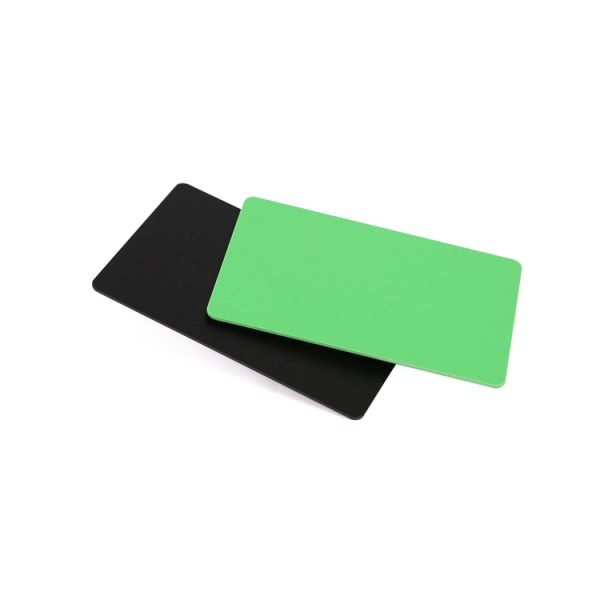 Blanke fargede PVC -kort