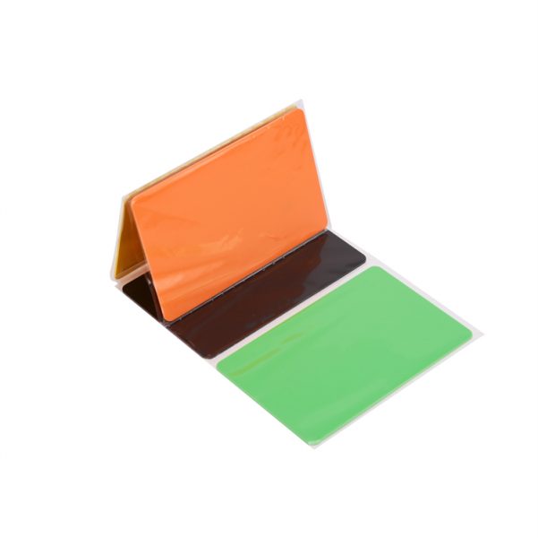 Tyhjät värilliset PVC -kortit