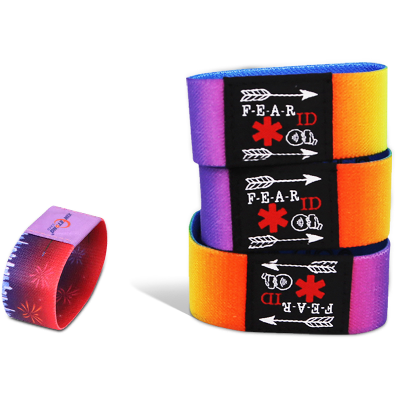 rfid cloth wristbands