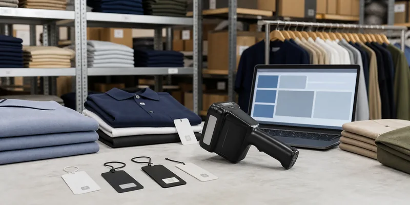 RFID garment tag sample testing before bulk production
